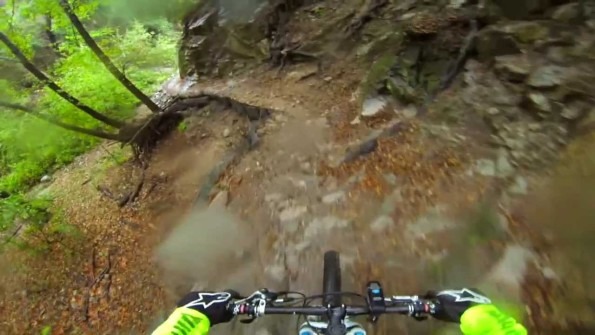 Mountain biking technique: Turns